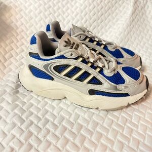“SIZE 5.5” MENS adidas Ozmillen Grey Royal Blue